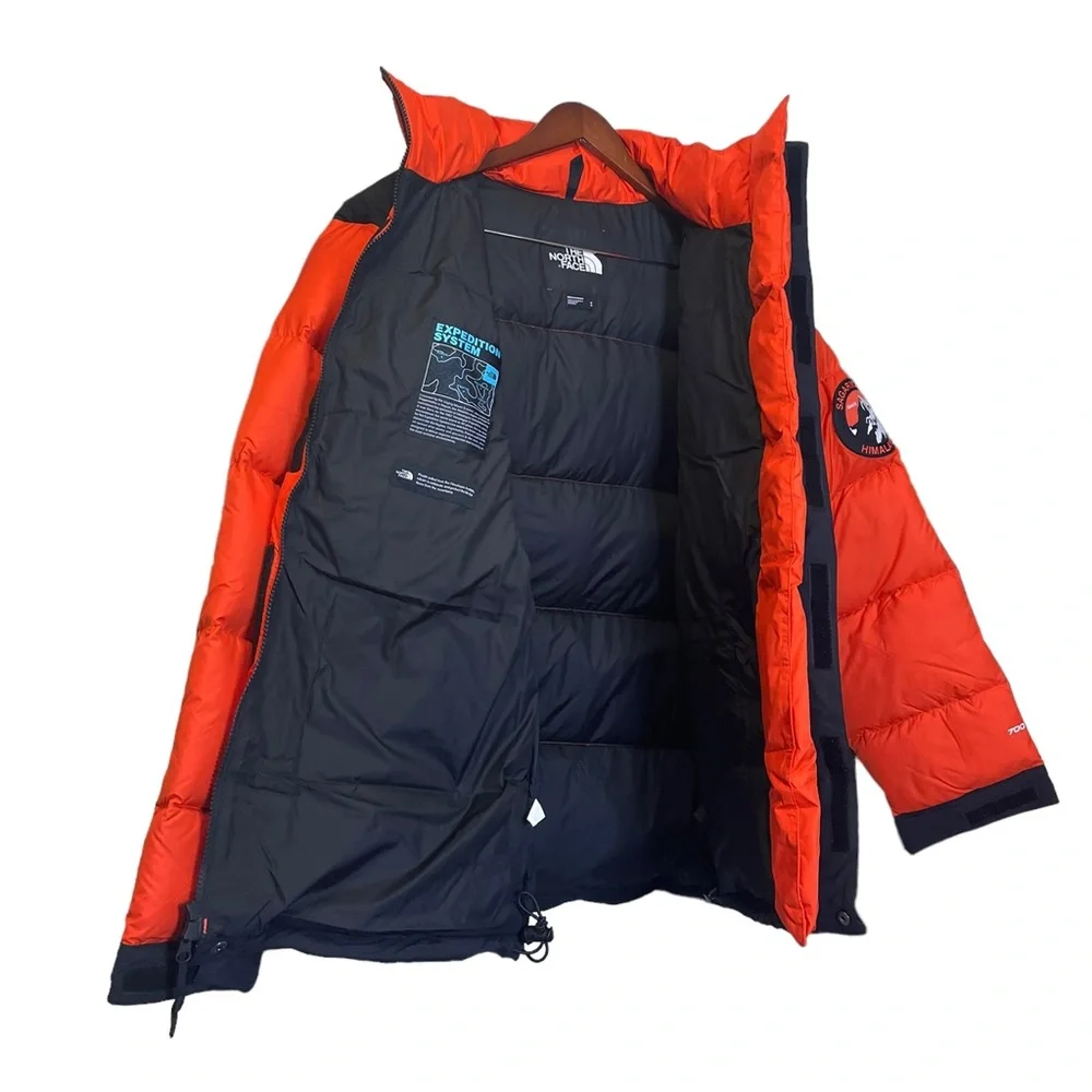 The North Face Men's Orange and Black Jacket - Picture 7 of 15